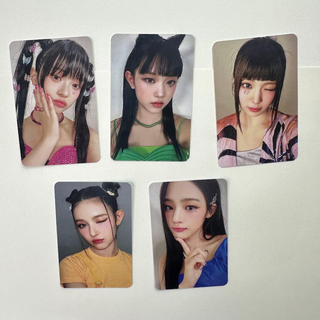 Newjeans Getup サノク 公開放送 トレカ 5枚