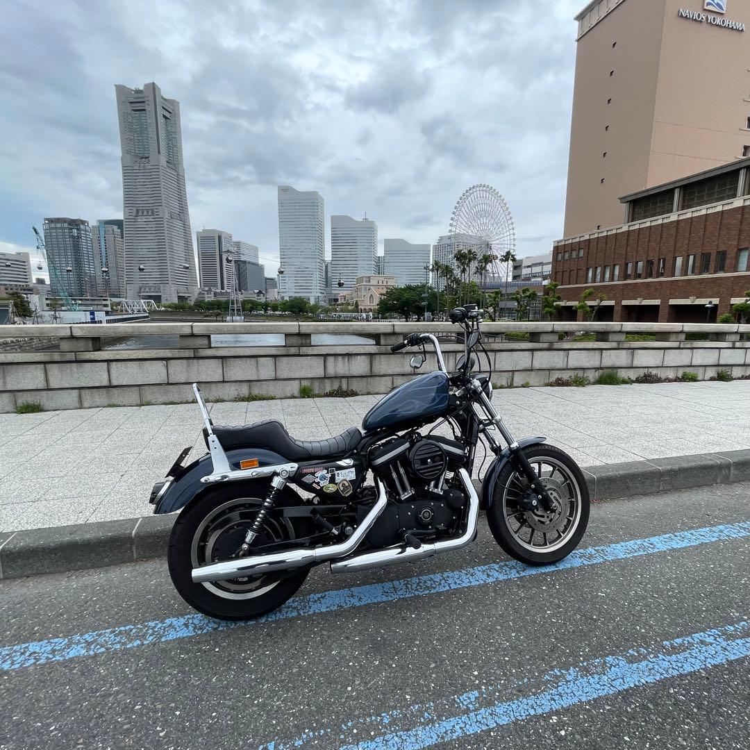 スポーツスター　タンク　フレイムスペイント　塗装済み