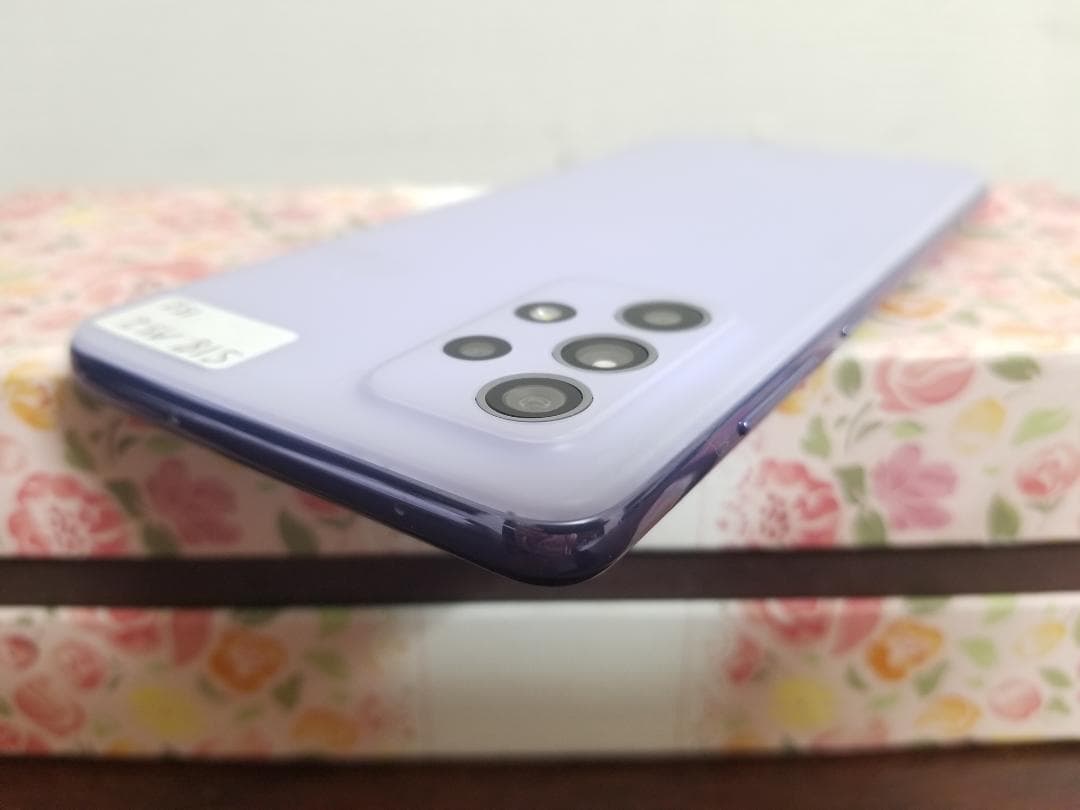 S18美品 Galaxy A52 5G SIMフリー◆128GB◆6GB◆6.5