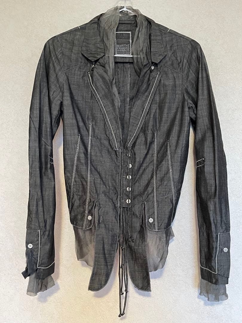MARITHE + FRANCOIS GIRBAUD シャーリングジャケット