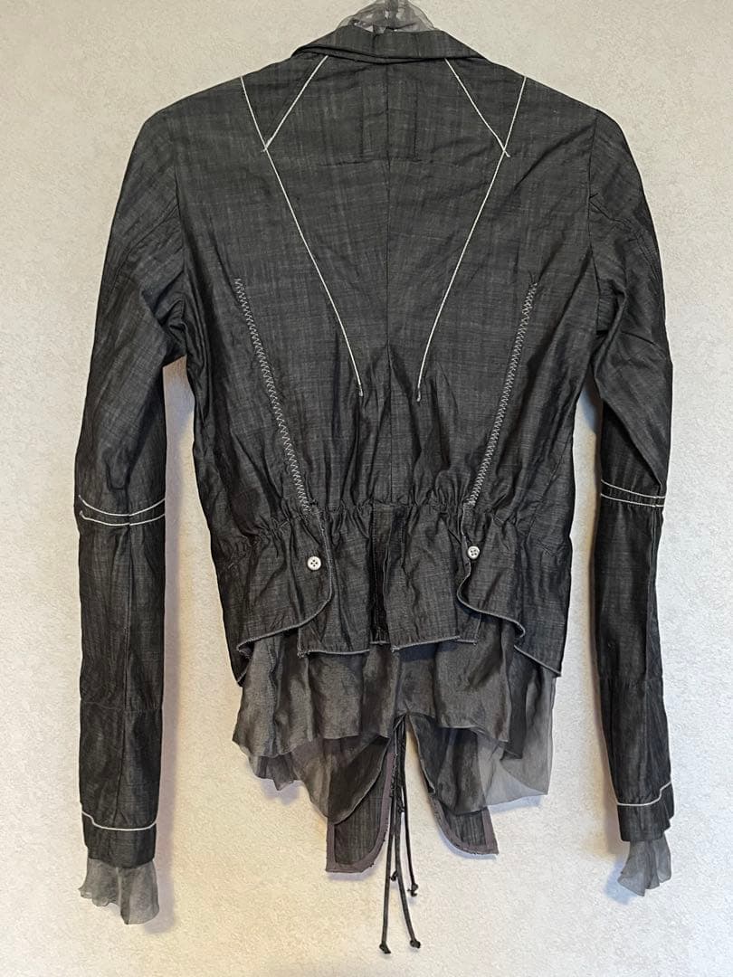 MARITHE + FRANCOIS GIRBAUD シャーリングジャケット