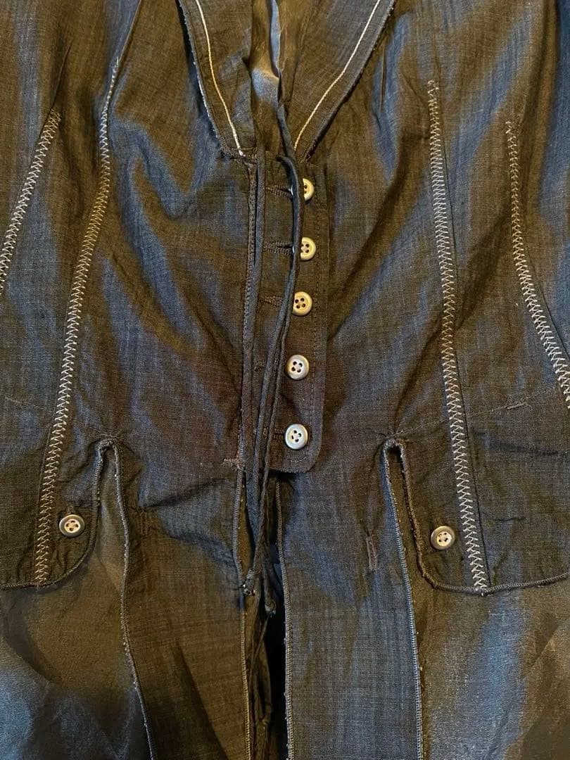 MARITHE + FRANCOIS GIRBAUD シャーリングジャケット