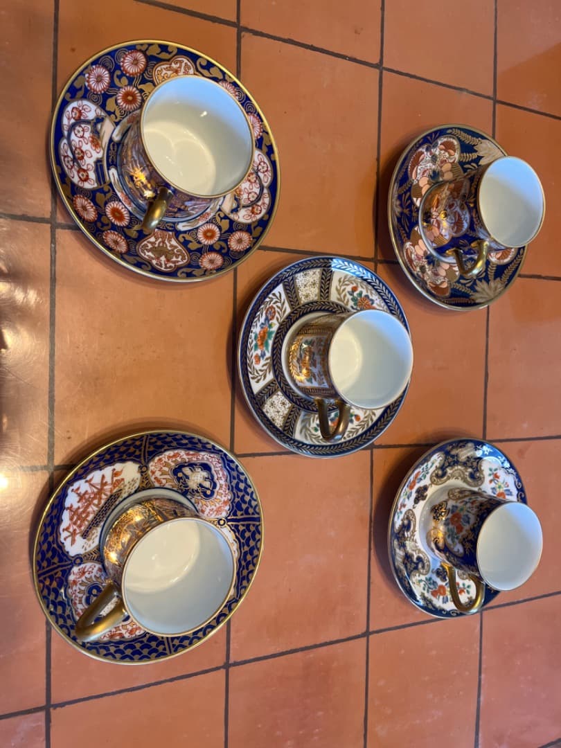 ロイヤル伊万里コーヒーカップセット