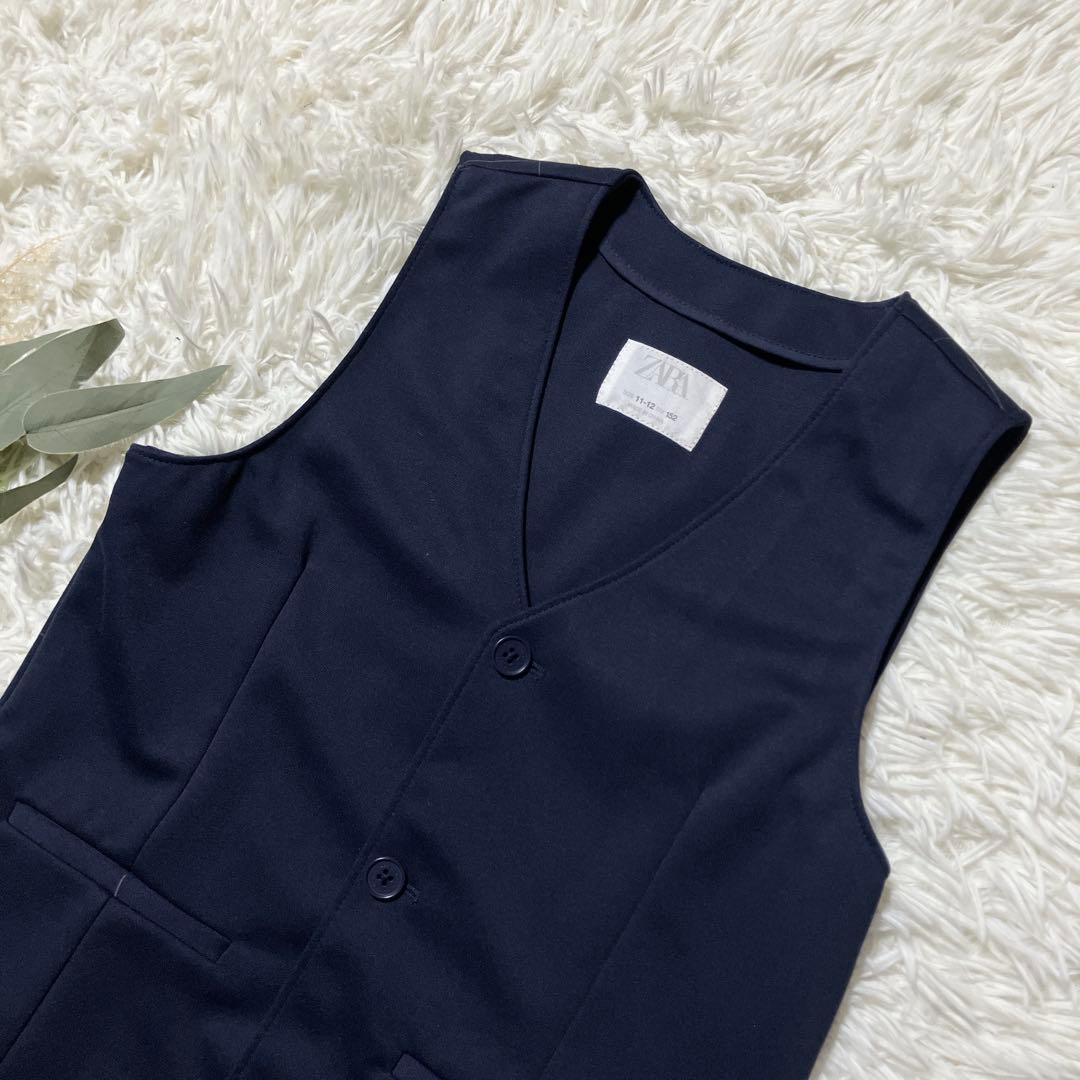 【CoMomo 】ZARA キッズフォーマル　3点セット　ネイビー　150