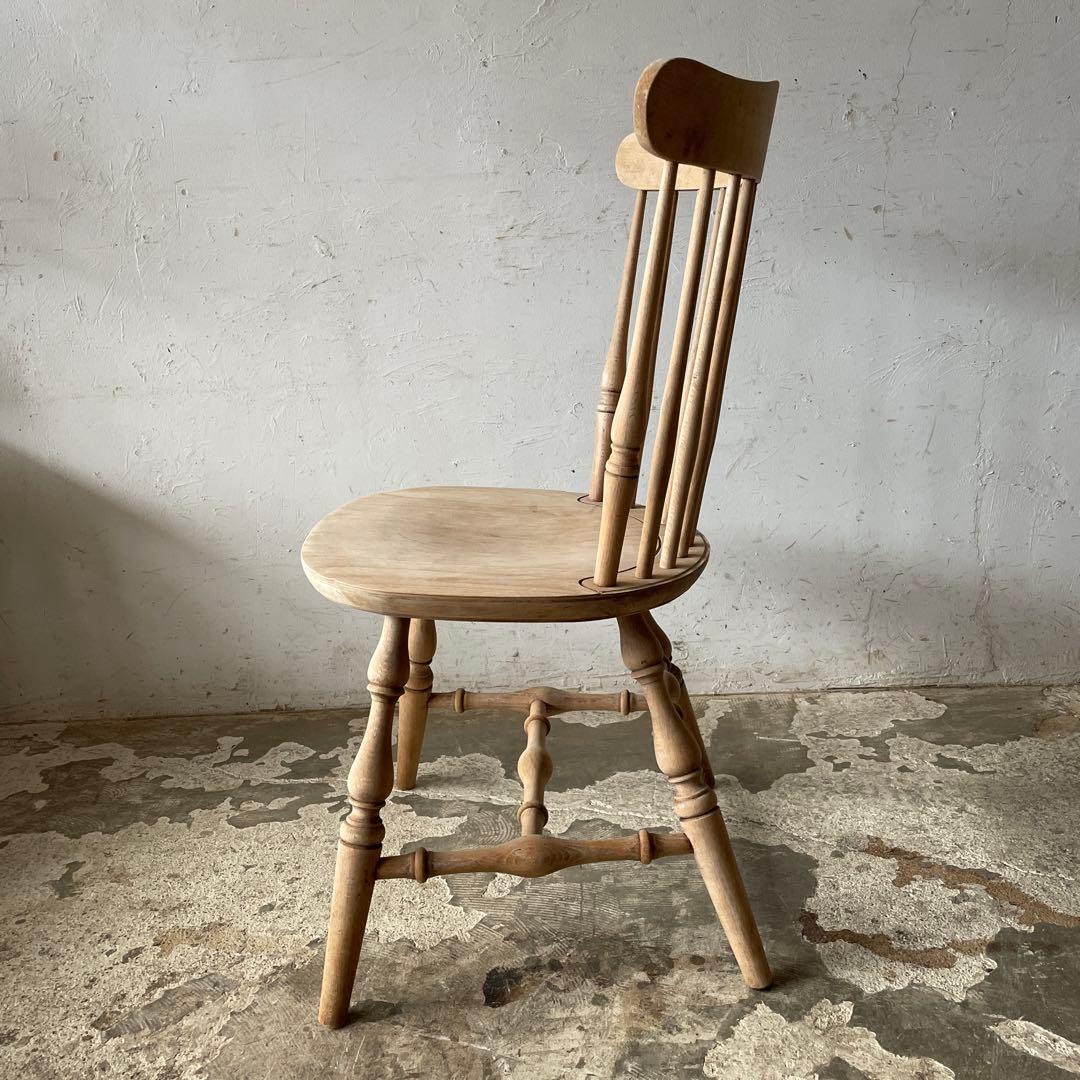 年末・年始SALE ビンテージ ダイニングチェア　カフェチェア 剥離 no1