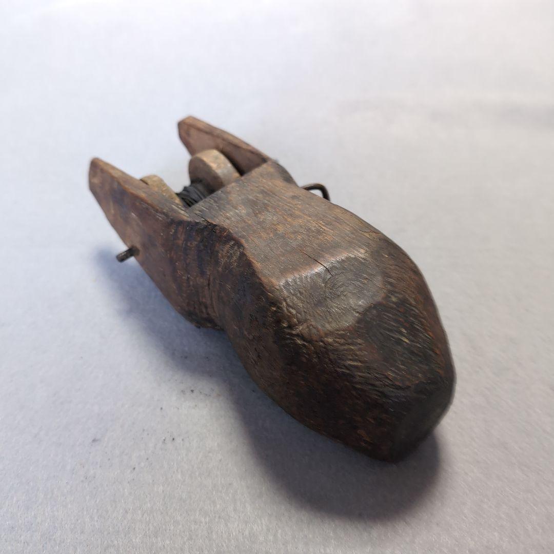 李朝 木製 墨壺 李朝墨壺 李朝木工品 李朝家具　木工品　ネズミ型墨壺