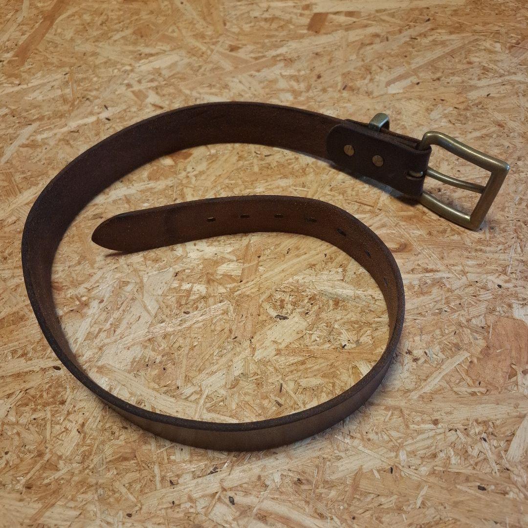 レザーベルトIRON HEART 極厚　良品!