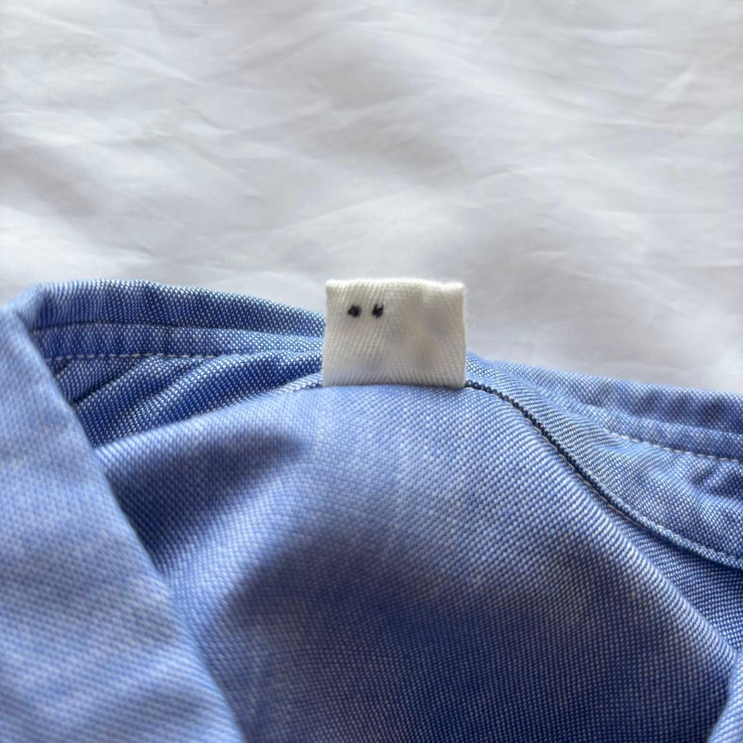 【極美品】45R スーピマオックスの908オーシャンボタンダウンバスクプル