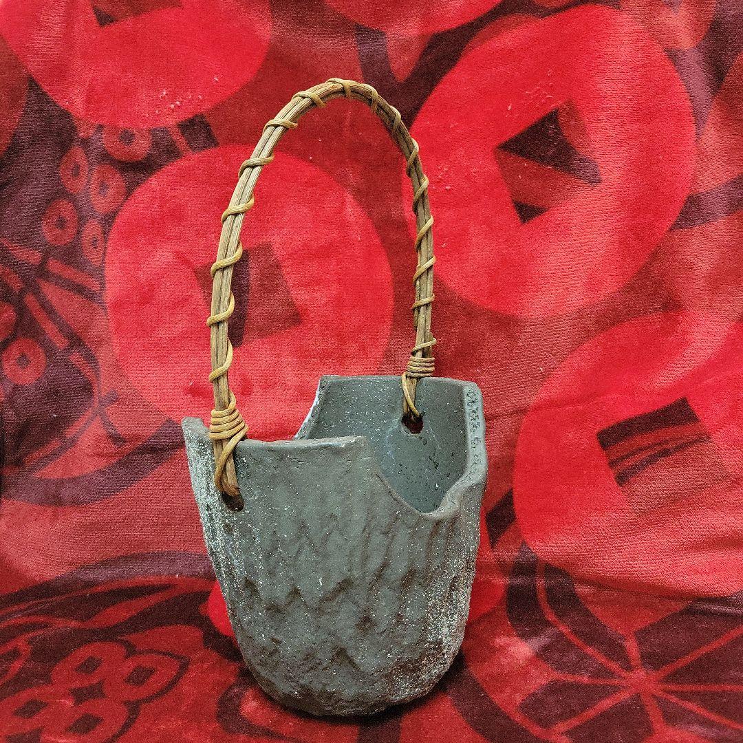 花瓶　花壺　古陶　陶器　和花瓶　生け花　ガーデニング　華道