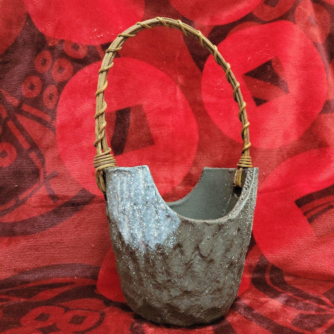 花瓶　花壺　古陶　陶器　和花瓶　生け花　ガーデニング　華道