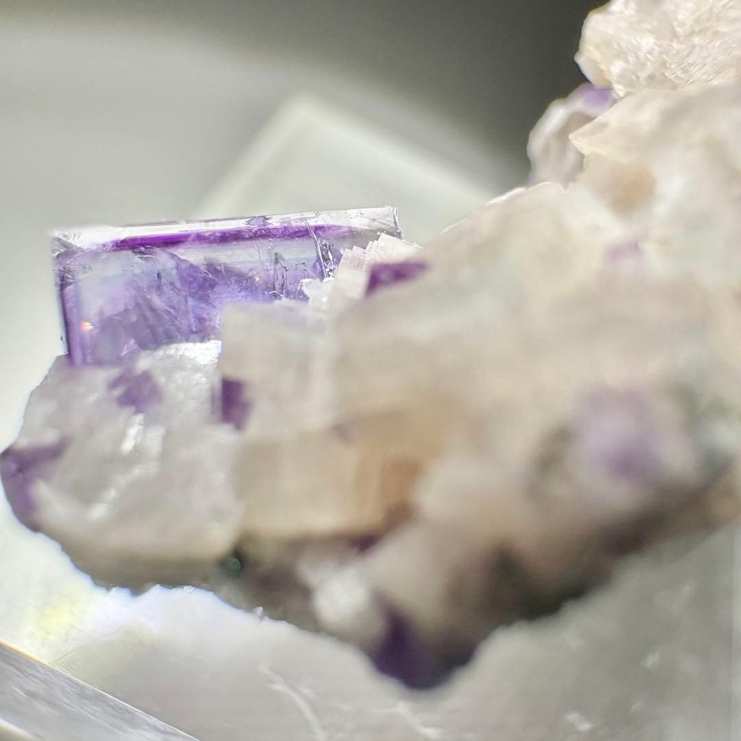 477 中国　ヤオガンシャン産　ポーセリンフローライト