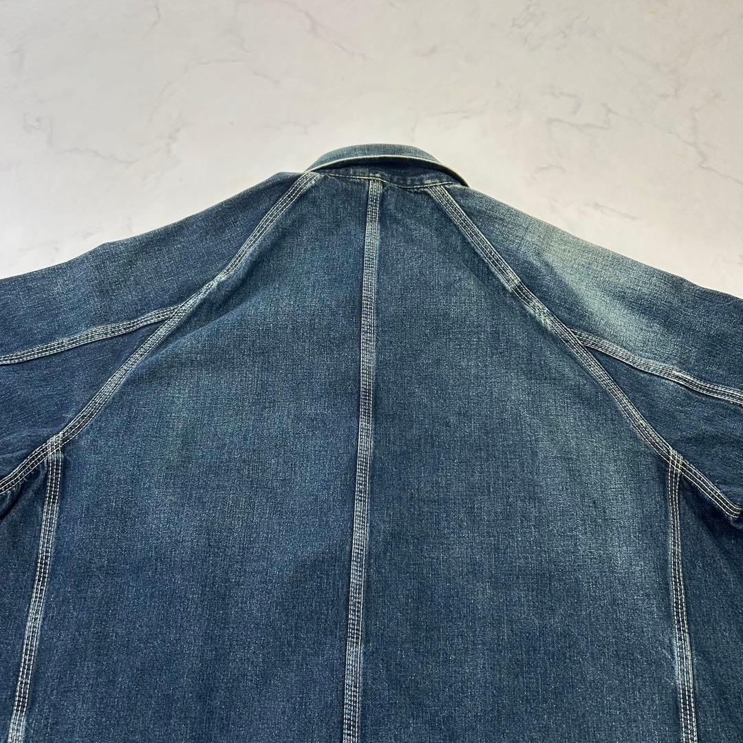 【80s】カーハート デニムカバーオール 100周年モデル 40