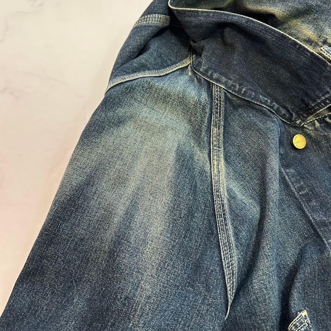 【80s】カーハート デニムカバーオール 100周年モデル 40