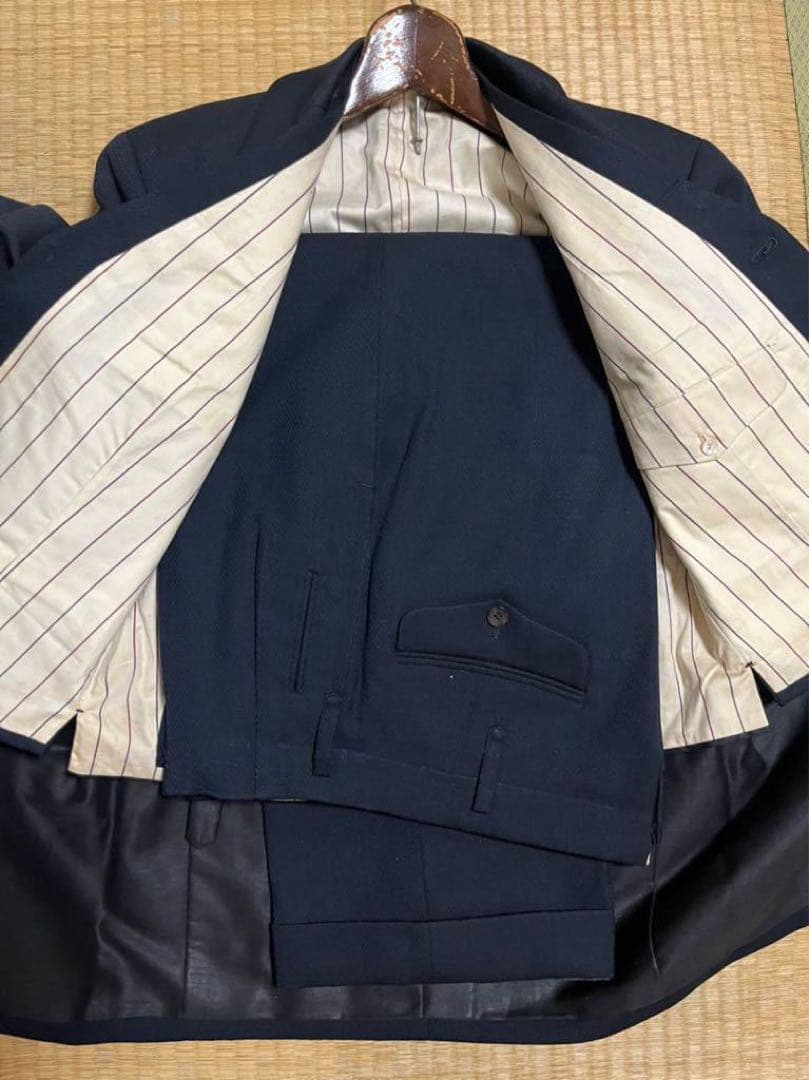 1940s 50s 日本製　三揃い背広　スーツ　テーラード