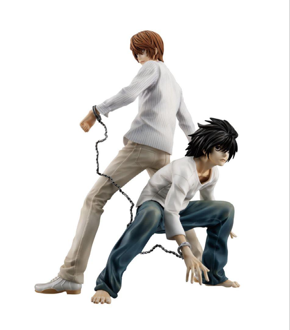デスノート　メガハウス　G.E.M 夜神月&L フィギュア　DEATH NOTE