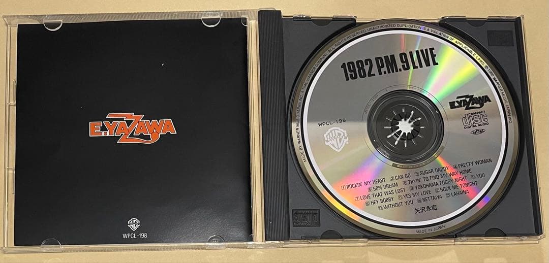 美品　矢沢永吉　1982 P.M.9 LIVE