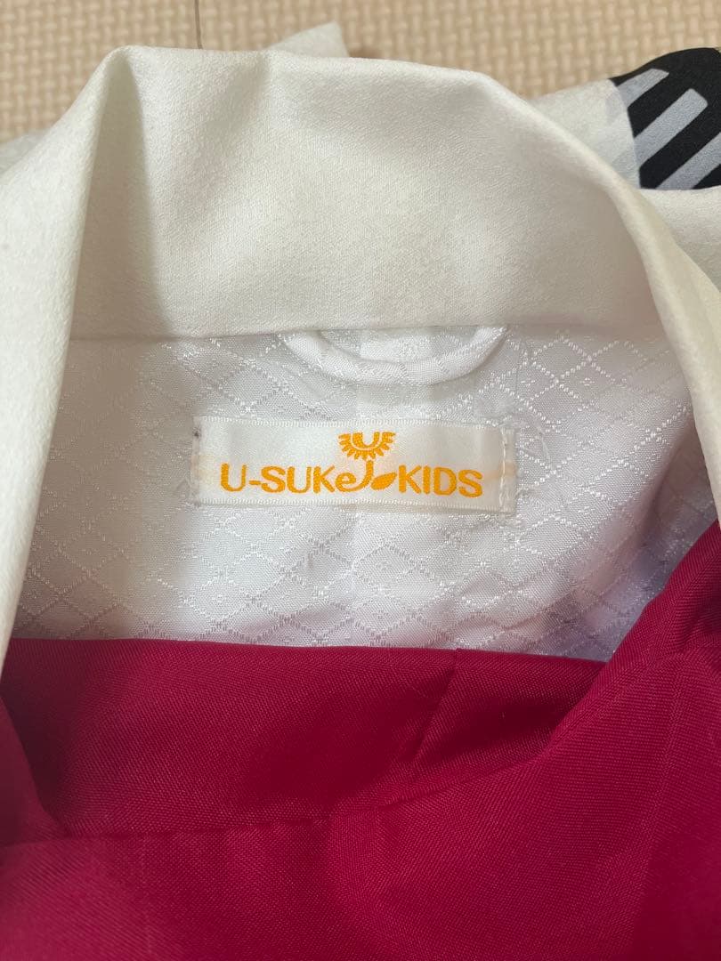 七五三　5歳　羽織2種　U-SUKeKIDSブランド フルセット　雪駄2個