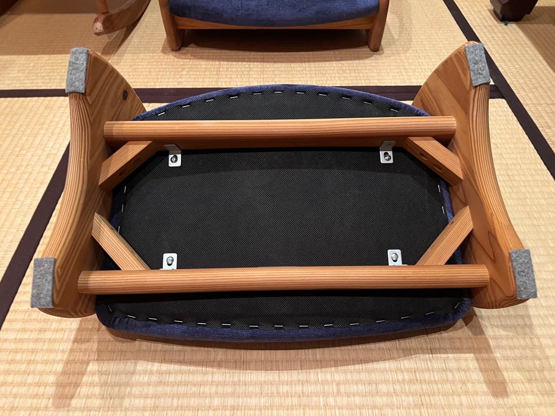 座椅子/木製/4脚セット/HIDA（2脚セットでの購入も可）