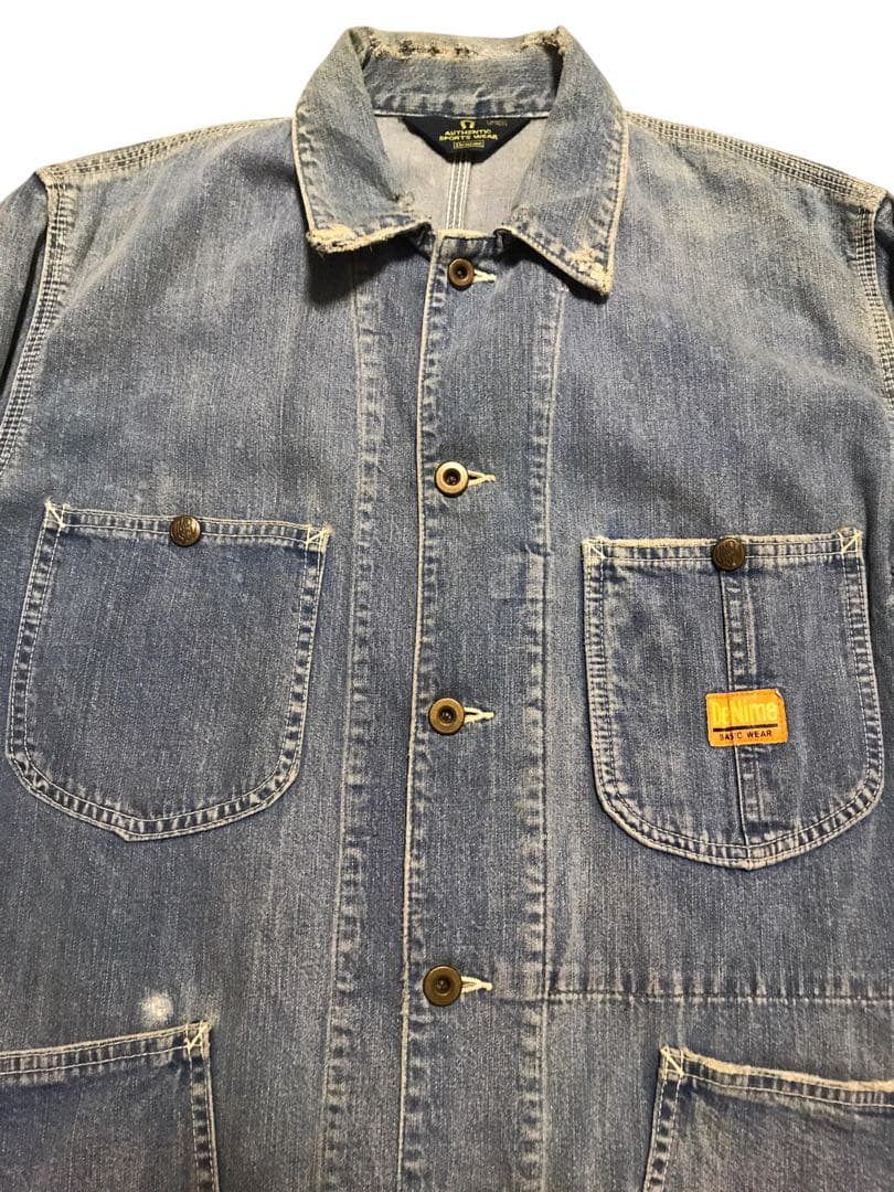 vintage 90s Denime ドゥニーム カバーオール M