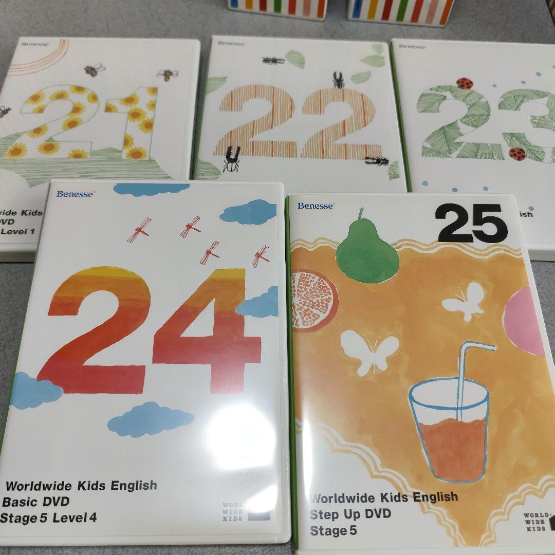 ワールドワイドキッズ 　イングリッシュDVD CDセット