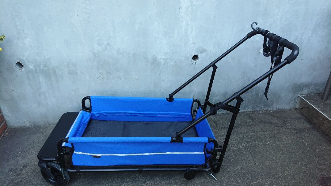 エアバギーフォーペット キャリッジ ３点セット（台車・ルーフ・レインカバー）