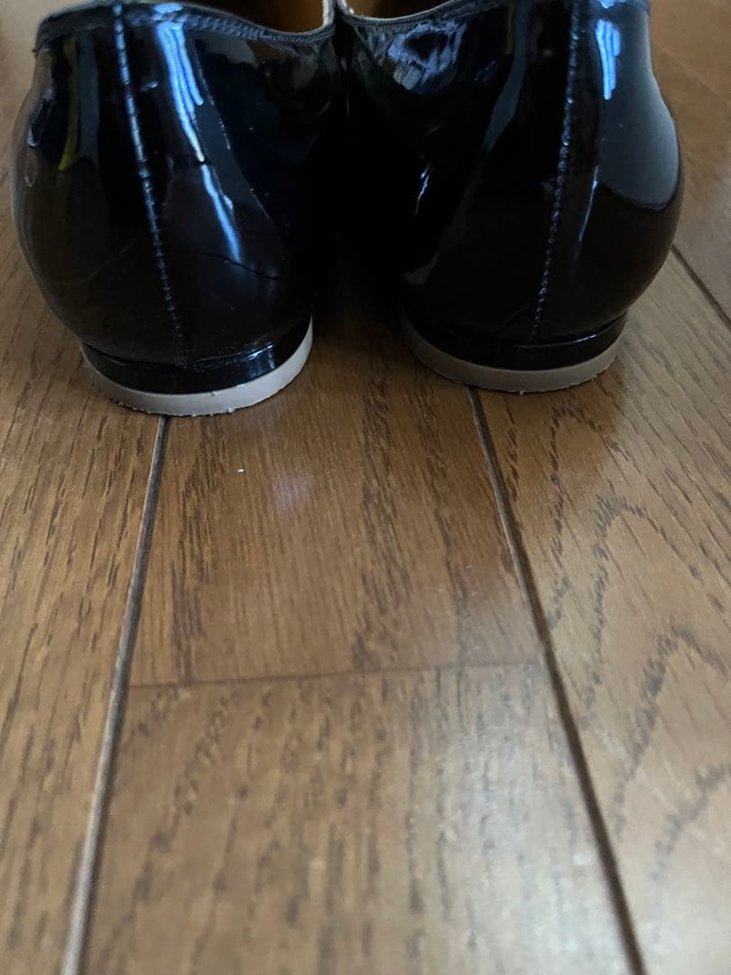 PIPPICHIC リボン パテント フラットシューズ　ピッピシック　アローズ