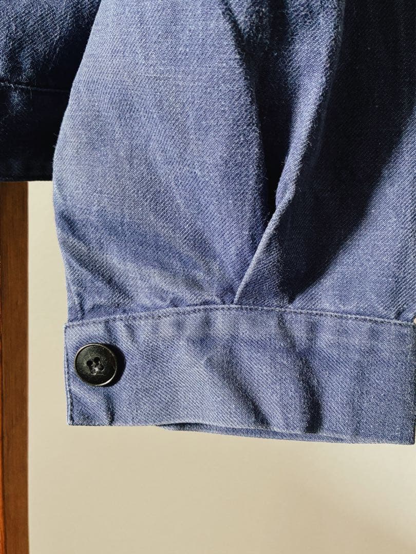 フランス　ヴィンテージ　サイクリスト　ジャケット　ワーク　ユーロ　軍