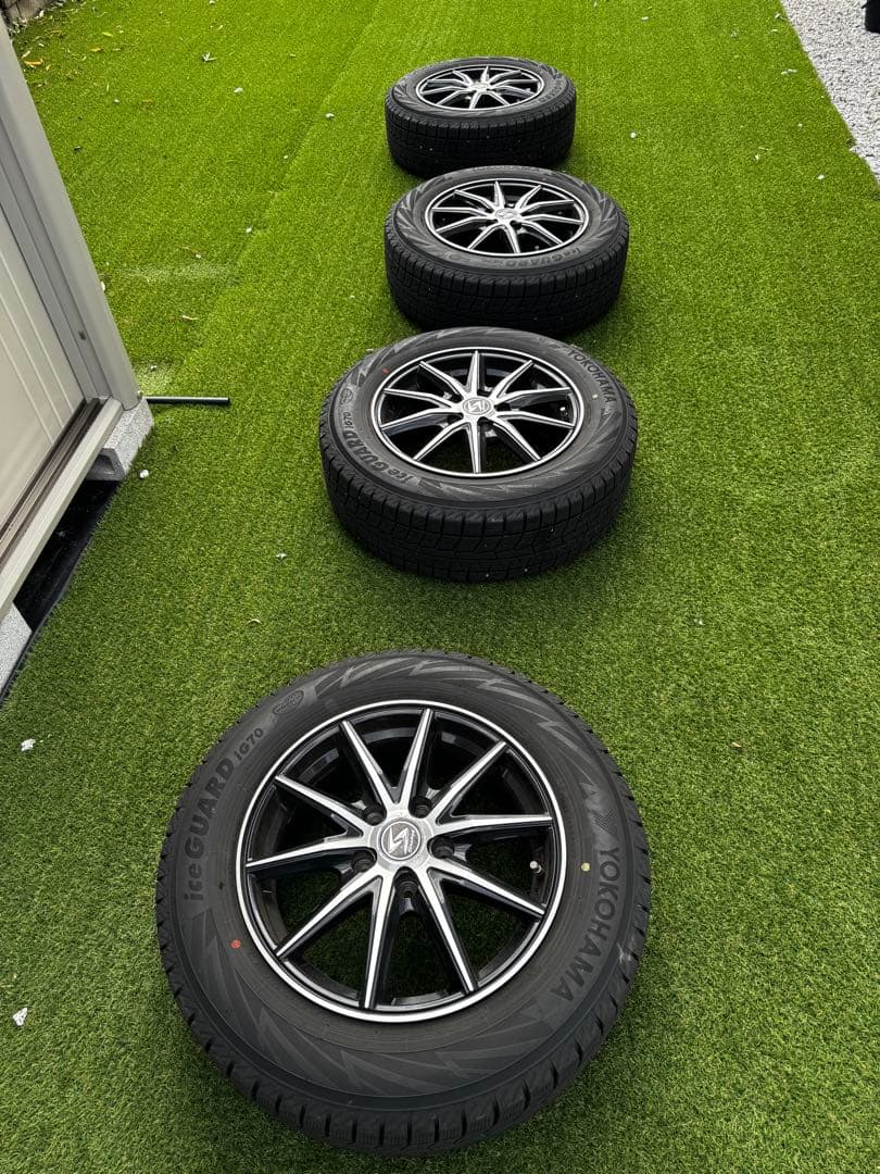 strategy 16インチ スタッドレス 4本 タイヤ付き【ジャンク扱い】