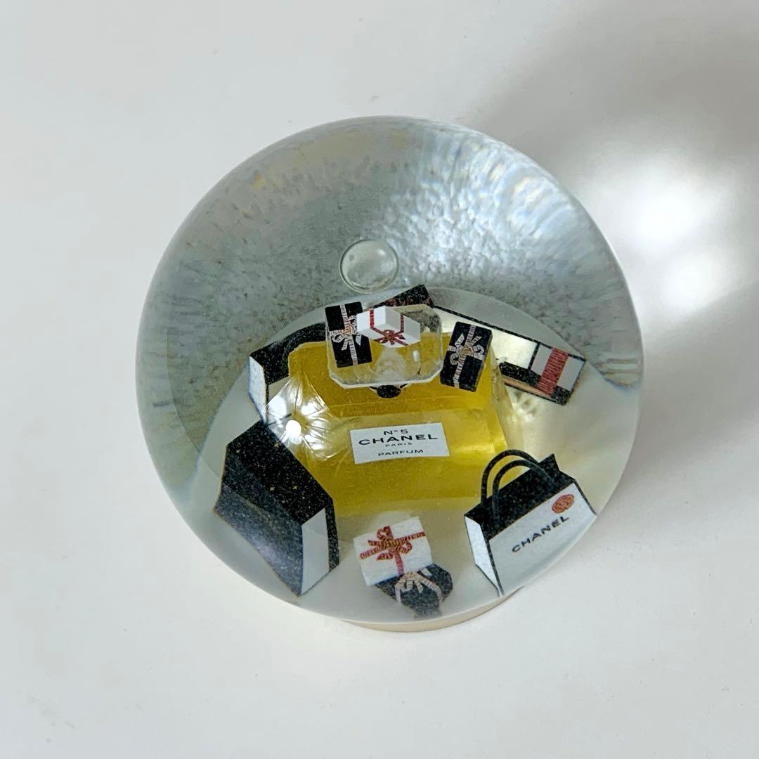 未使用品CHANELシャネル スノードーム 2021 ノベルティ ホリデー限定