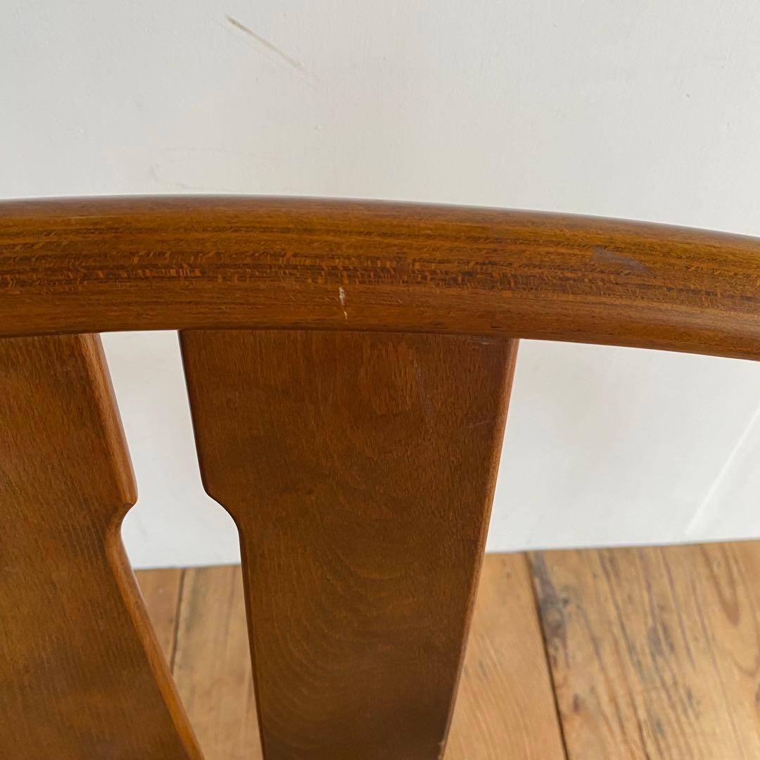 オールド カリモク karimoku アームチェア 椅子 z966