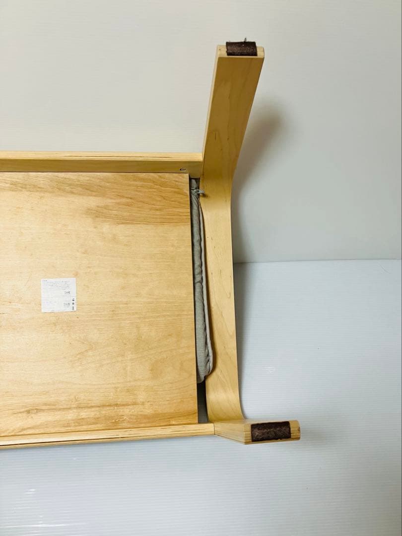 IKEA イケア POÄNG ポエング チェア＋オットマン セット 木製フレーム