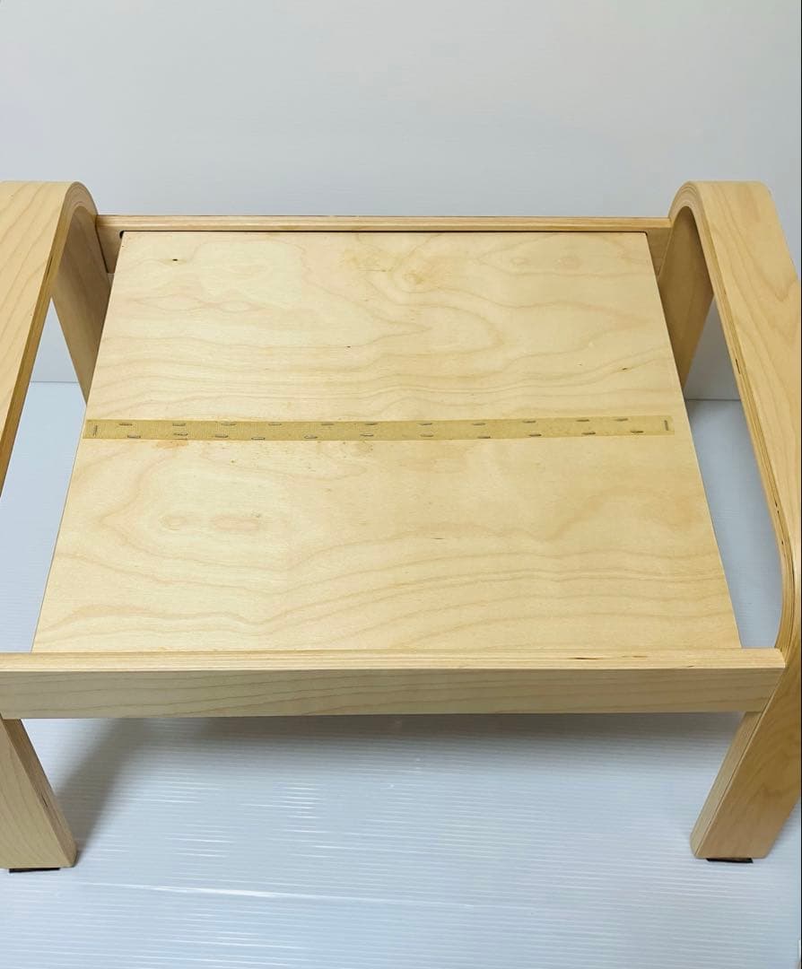 IKEA イケア POÄNG ポエング チェア＋オットマン セット 木製フレーム