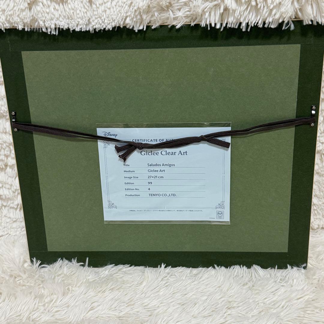 限定99部　ディズニーアートコレクション　ジクレー　ドナルド