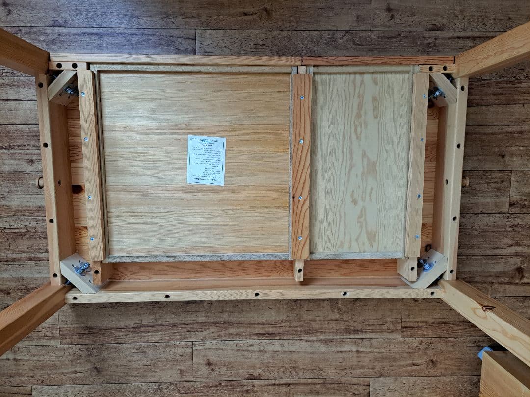 無印良品　学習机　パイン材　廃盤品