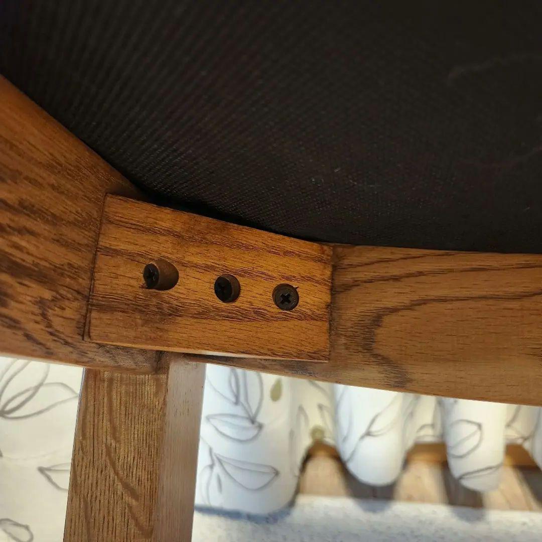 美品　浜本工芸　ダイニングチェア　皇室御用達　椅子　老舗工房による日本製