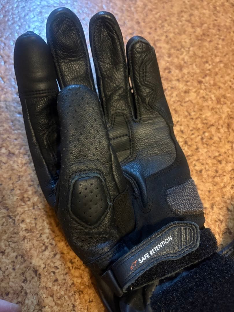 Alpinestars SP-8 バイクグローブ サイズ　S 黒/オレンジ