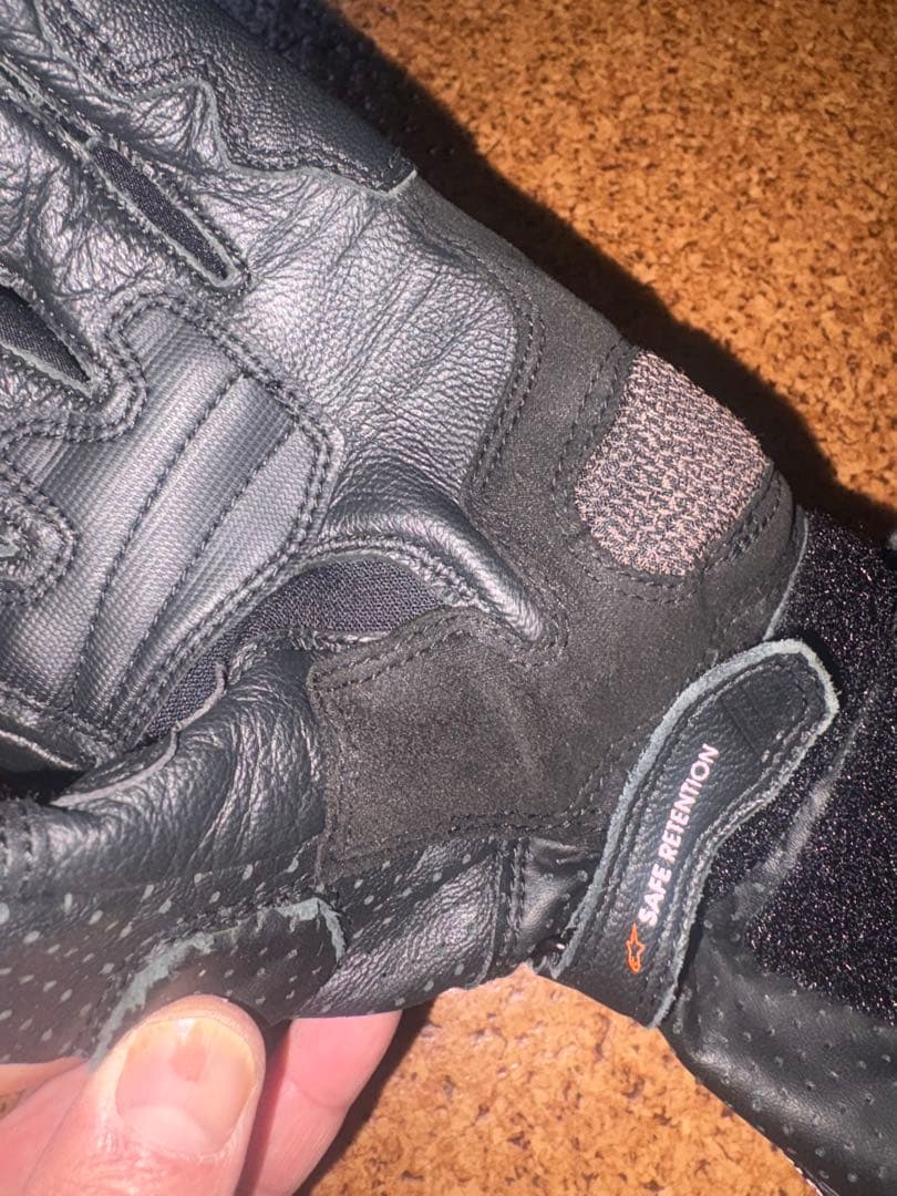 Alpinestars SP-8 バイクグローブ サイズ　S 黒/オレンジ