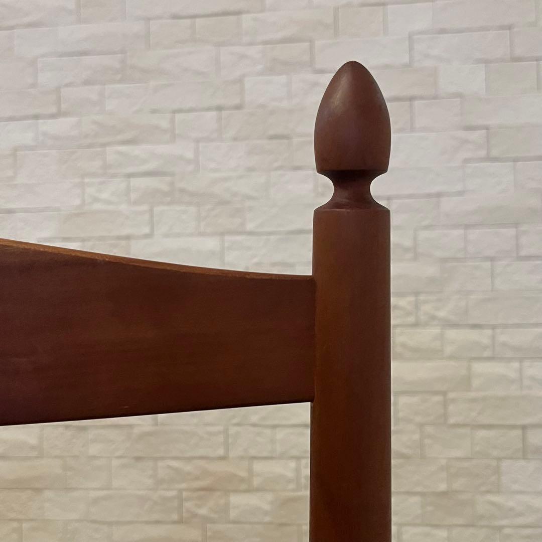 【ヴィンテージ】シェイカーデザイン　木製ロッキングチェア 引き出し付き