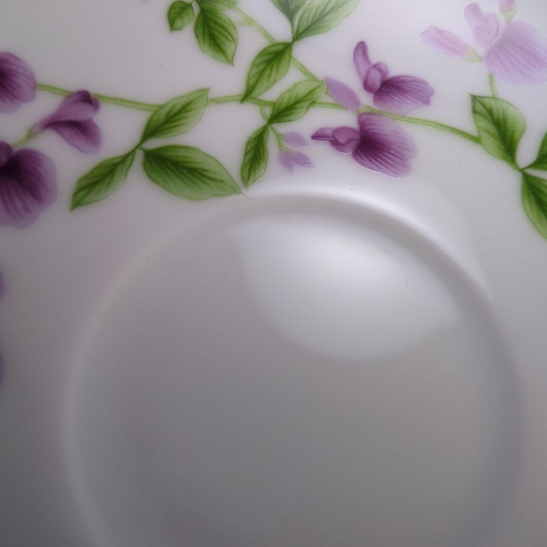 万葉の花　カップ　＆　ソーサー　スプーン　高級陶器製