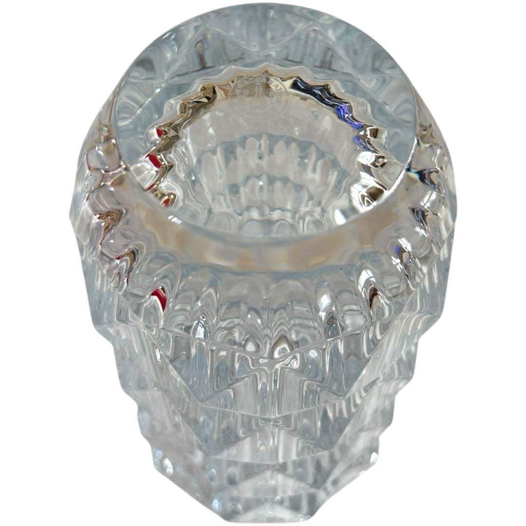 【新品】バカラ ベース 花瓶 ルクソール LOUXOR ラウンド クリア