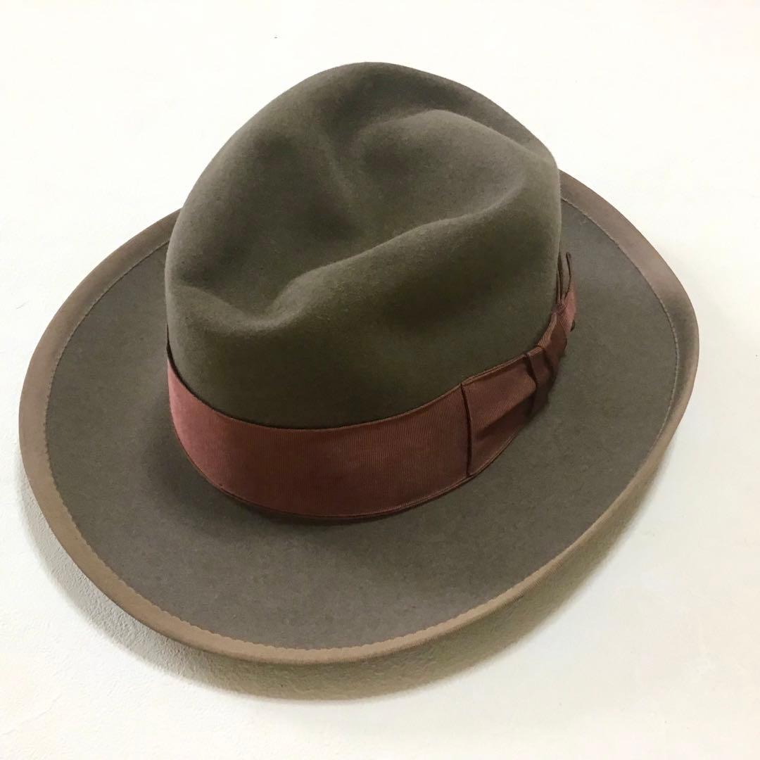 60’s ビンテージ ハットResistol Melorol アメリカ 帽子