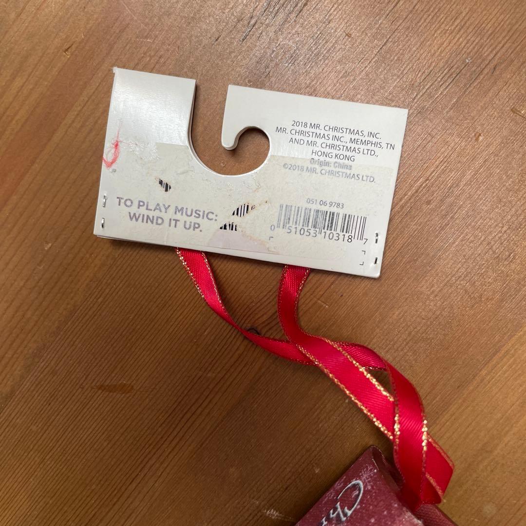 バンビクリスマスオルゴール