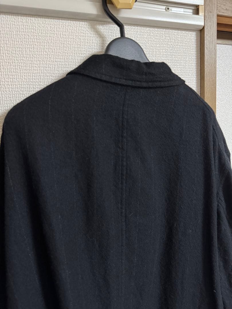 COMOLI 24aw ストライプジャケット ストライプテーパードパンツ セトア