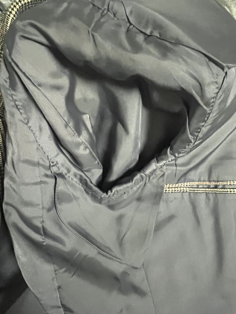 【美品】Jプレスプレステージ　フランネル　2Bスーツ　S相当　グレンチェック