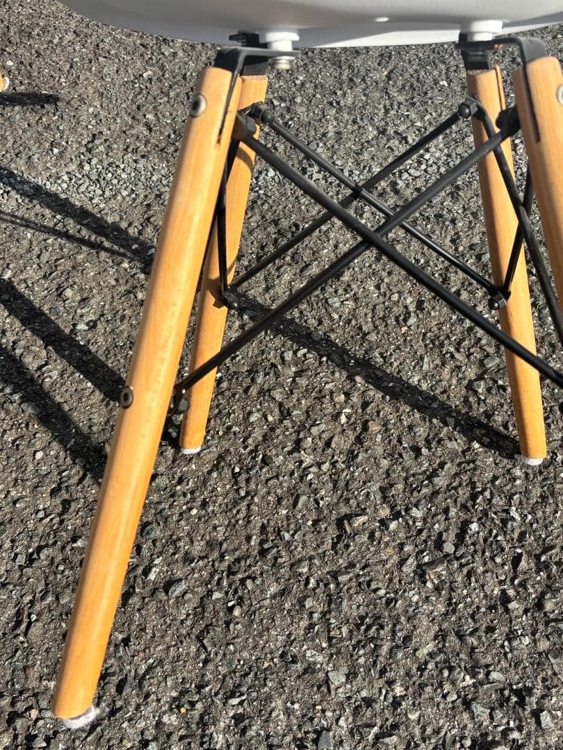 ☆引き取り限定☆ ダイニングチェア４脚 / シェルチェア / ホワイト