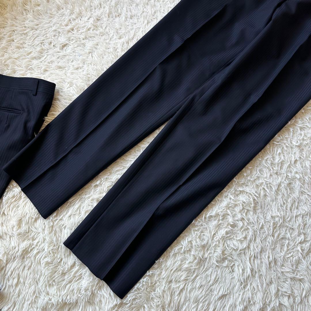 新品未使用　スーツ　ツーパンツ　大きいサイズ　E10　リーガル　195-0　黒