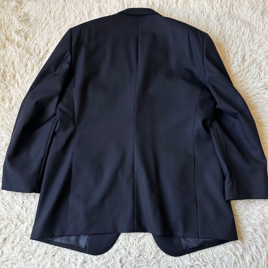 新品未使用　スーツ　ツーパンツ　大きいサイズ　E10　リーガル　195-0　黒