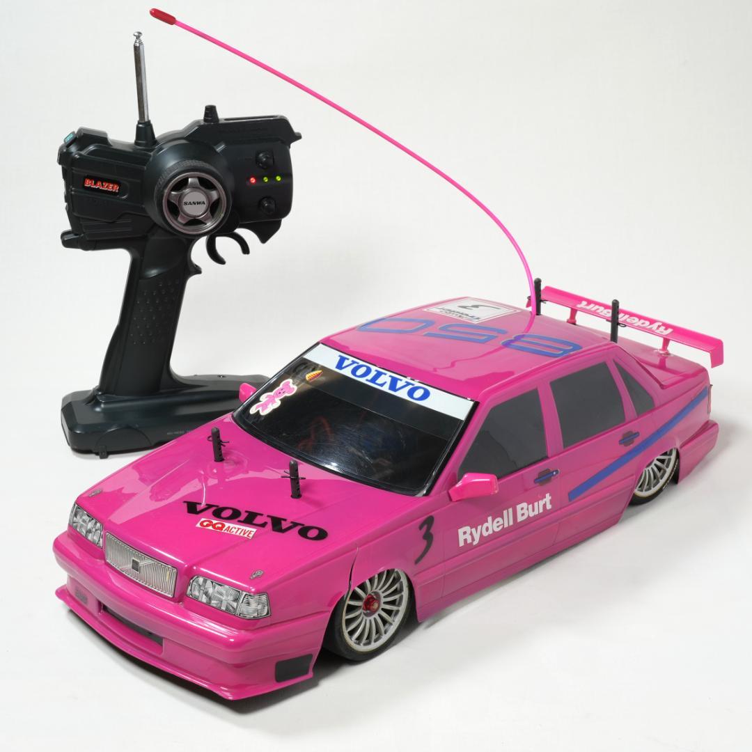 タミヤ 1/10 RC ボルボ850 BTCC ／SANWA BLAZER