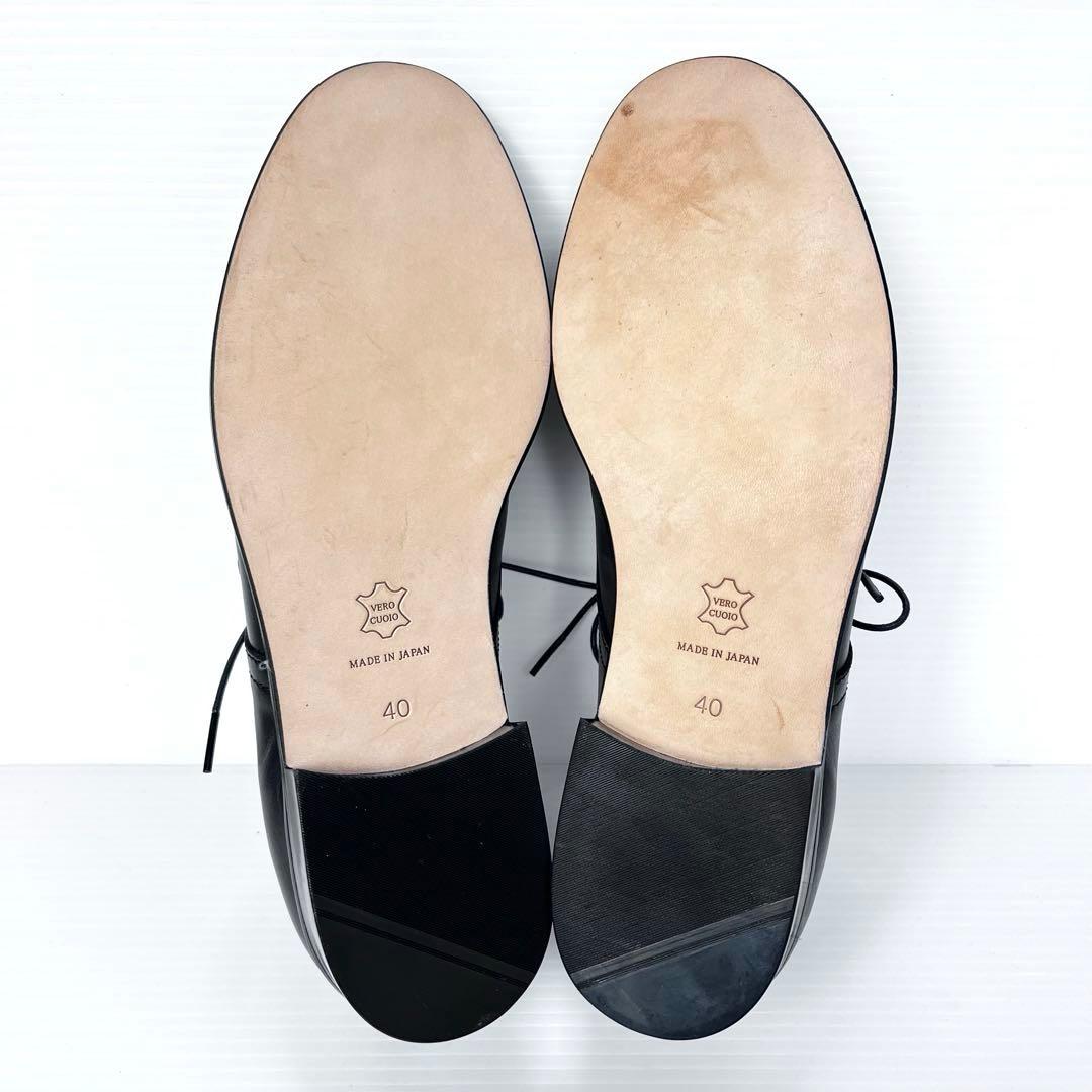 未使用級✨ PADRONE ダービープレーントゥ 25.5cm 現行品 別注