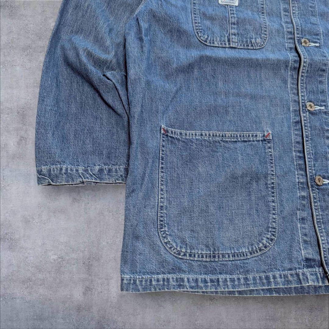 【m19】OLD GAP デニムカバーオール 80s〜90s 希少モデル L